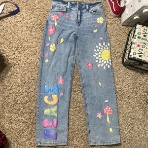 Wild Fable Painted Jeans